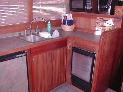 Teak Boat Cabinets